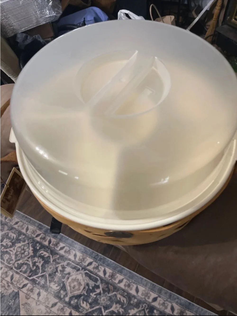 Peterboro Lazy Suzan serving tray